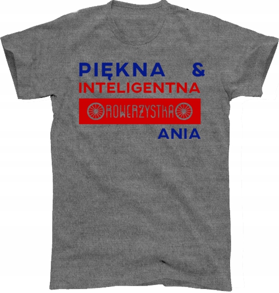 

Koszulka Rowerowa Na Rower Piękna (twoje imię)