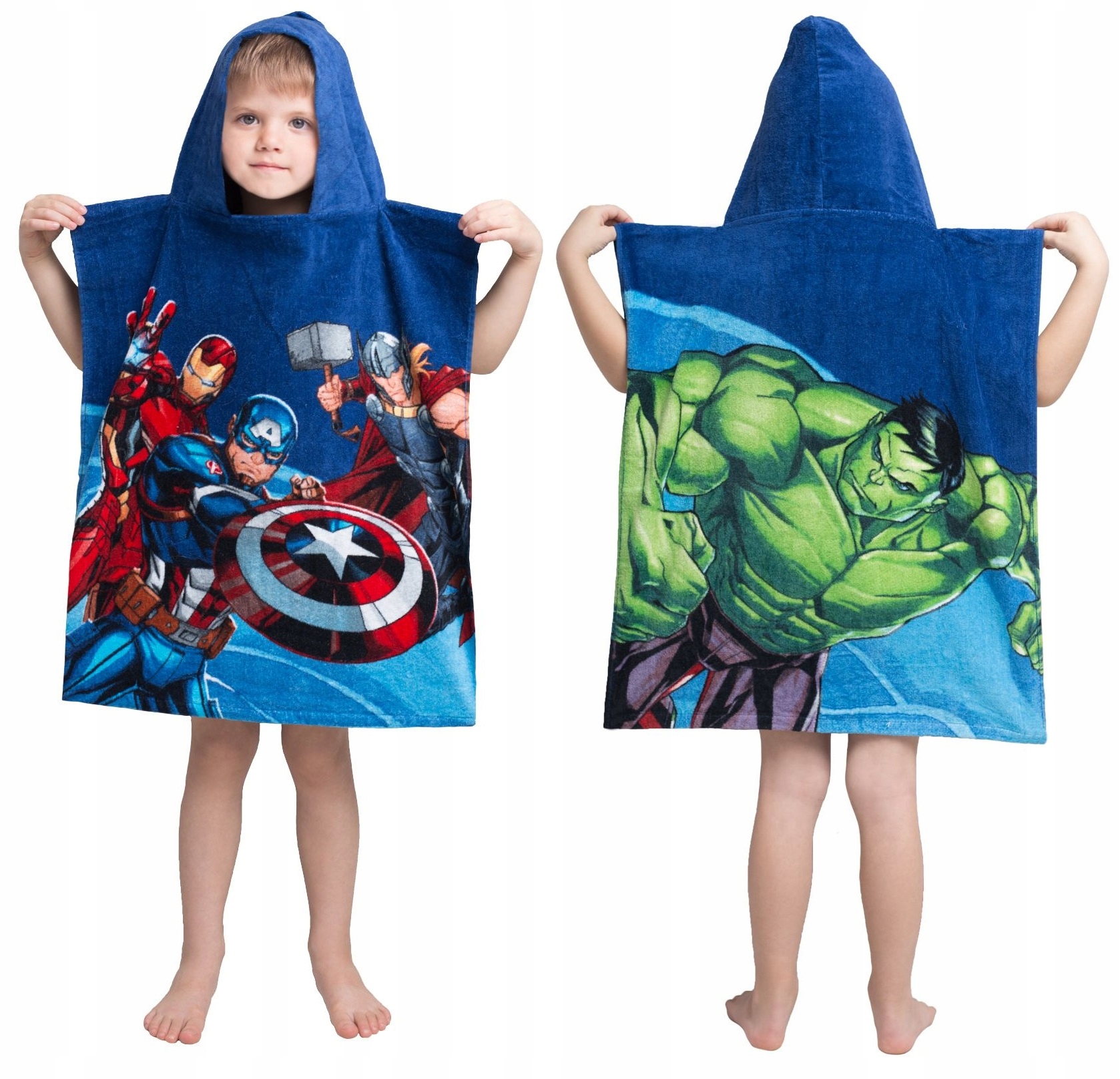 

Dziecięcy Ręcznik Po Kąpieli Avengers Ponczo Basen