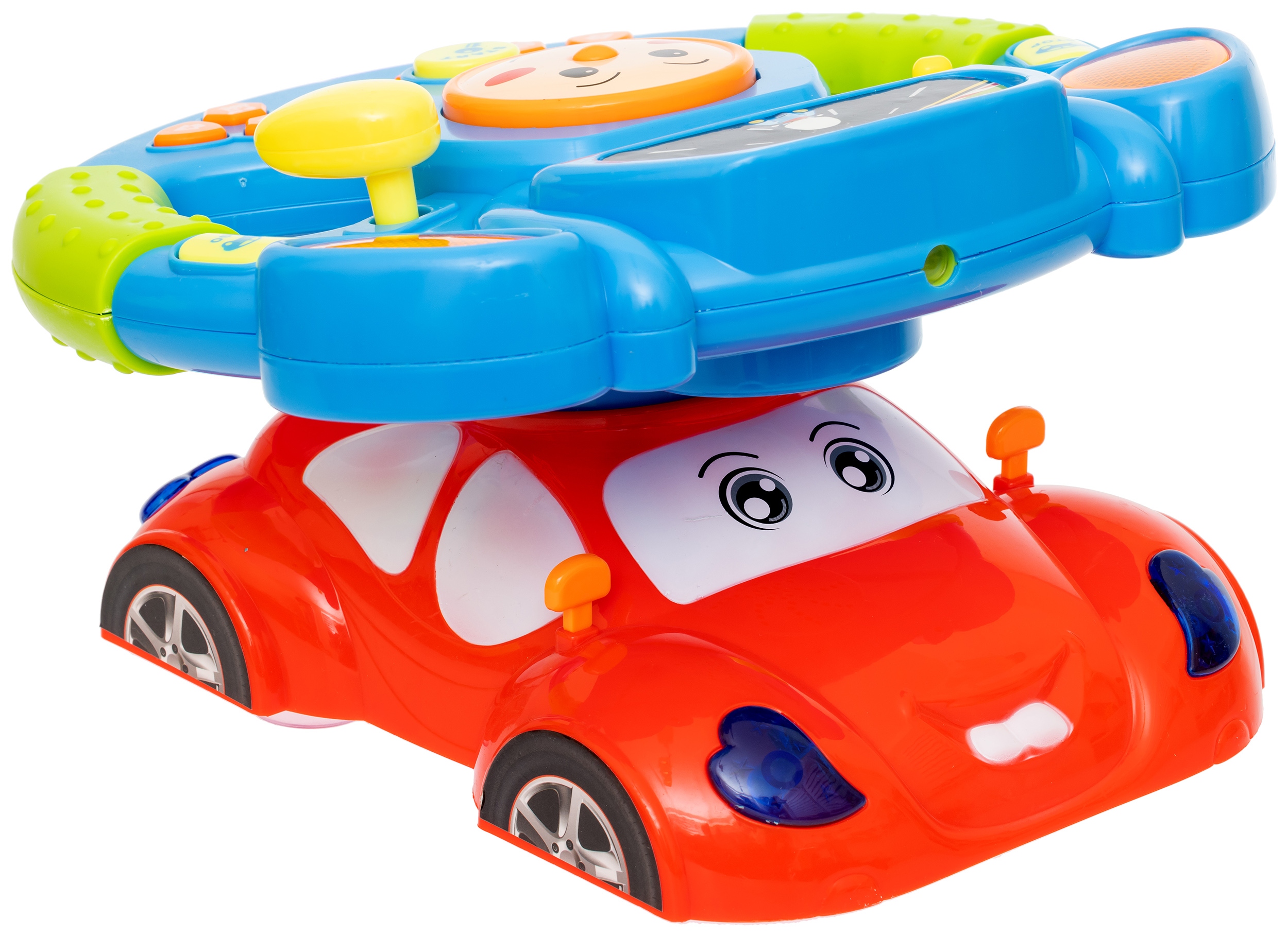 INTERAKTYWNA KIEROWNICA MUZYCZNA SAMOCHODOWA LED ZABAWKA INTERAKTYWNA Bohater brak