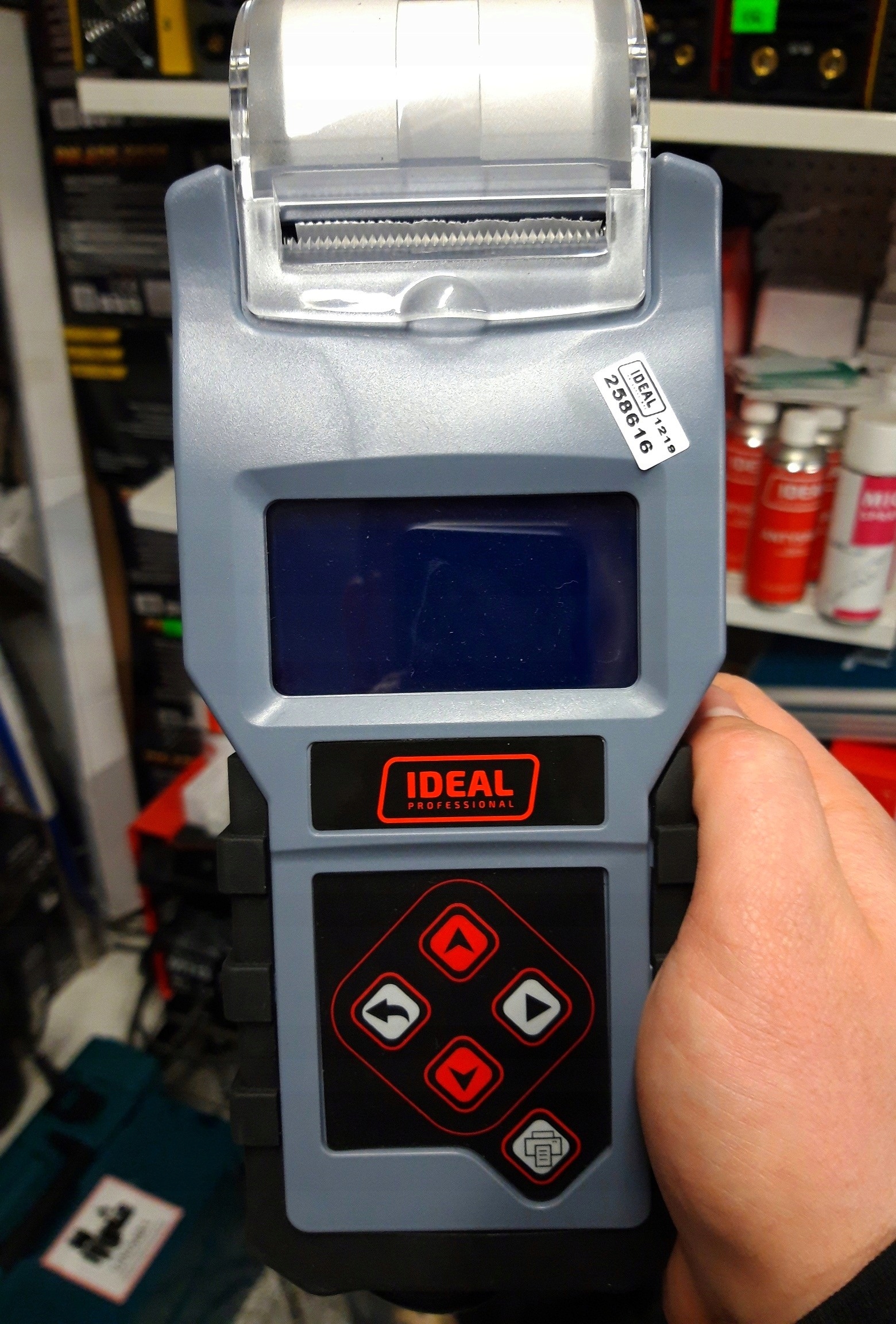 TESTER AKUMULATORÓW IDEAL BDT4000 z DRUKARKĄ 12V EAN (GTIN) 5903991102317