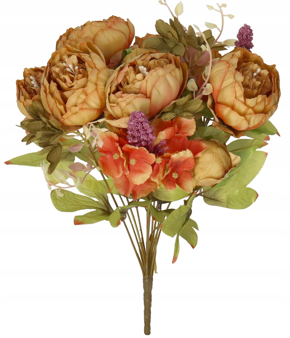 SZTUCZNE KWIATY ROŚLINY PEONIA PIWONIA DUŻE KWIATY Wysokość maksymalna 45 cm