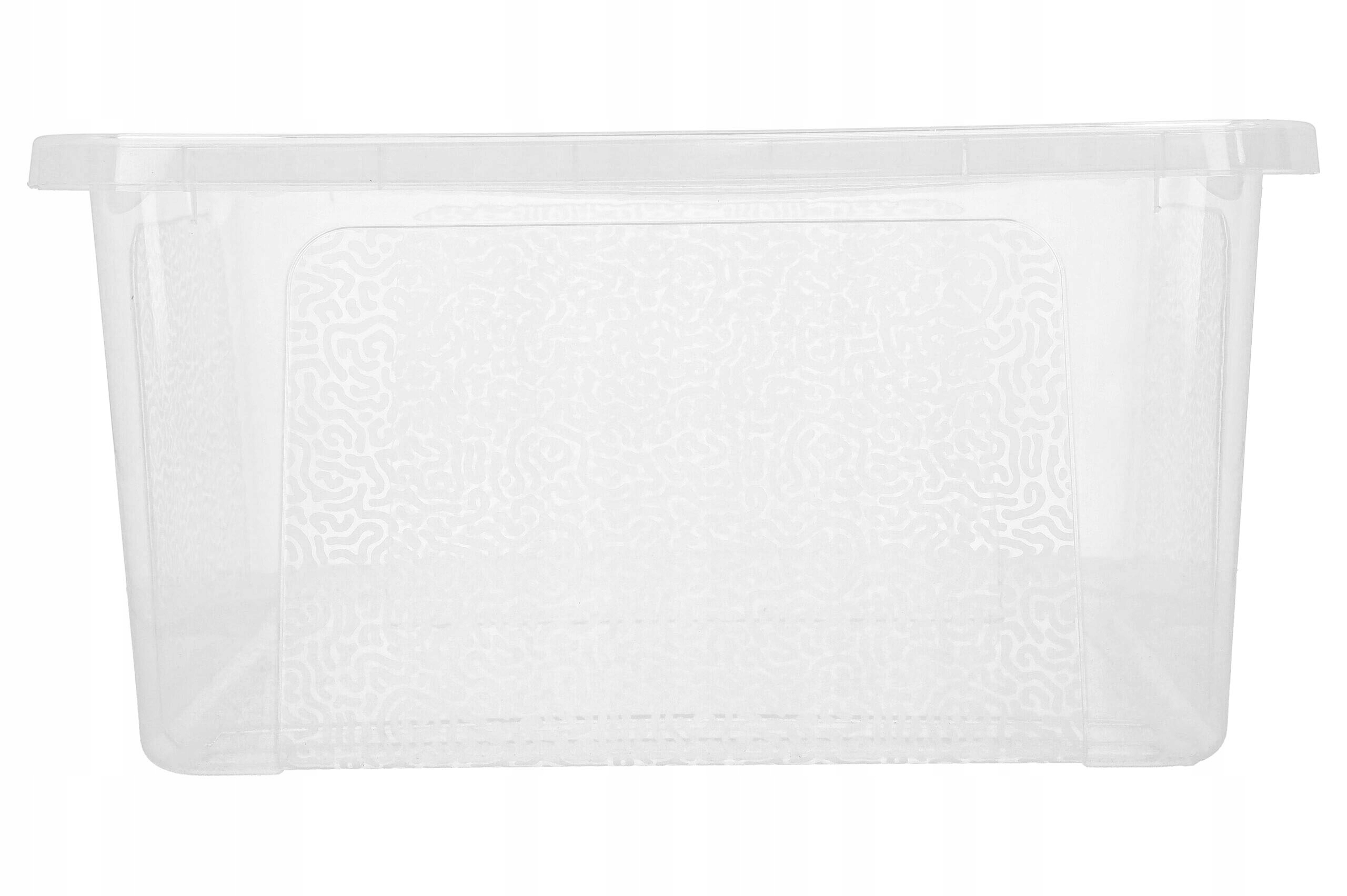 Pojemnik plastikowy duży pokrywą pudło na zabawki 20l pojemniki plastikowe Szerokość produktu 40 cm