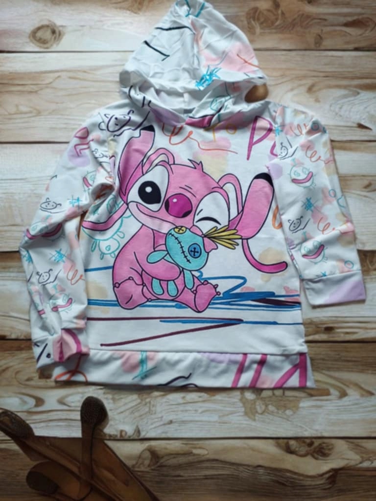 Bluza dresowa STITCH kolorowa r.146 Rozmiar 146