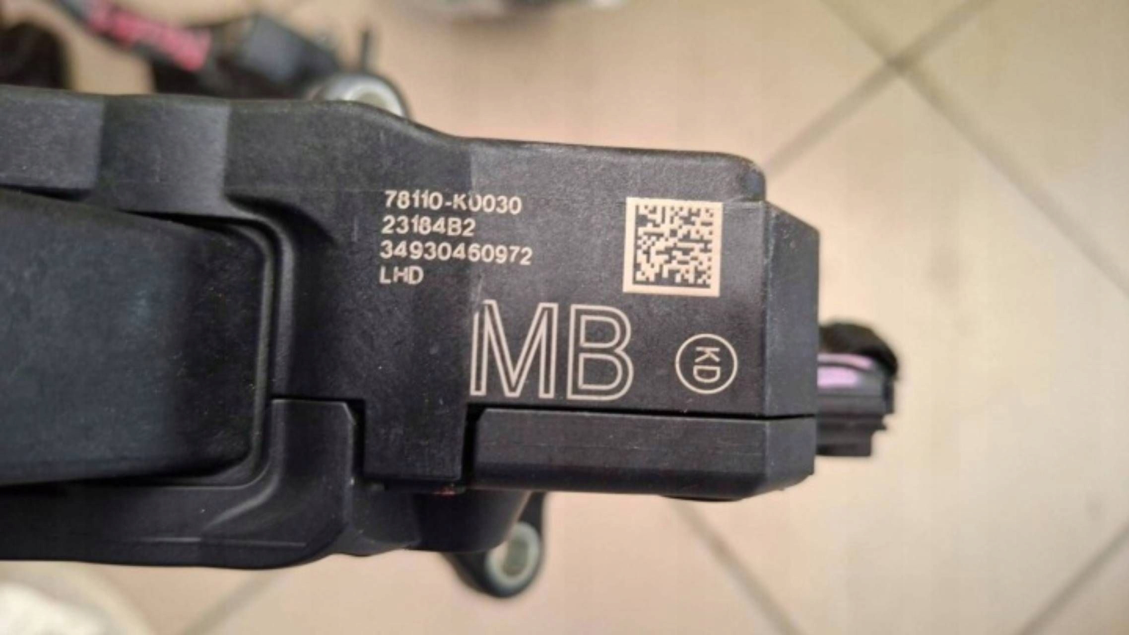 accelerator pedal Mazda 2 78110K0030
