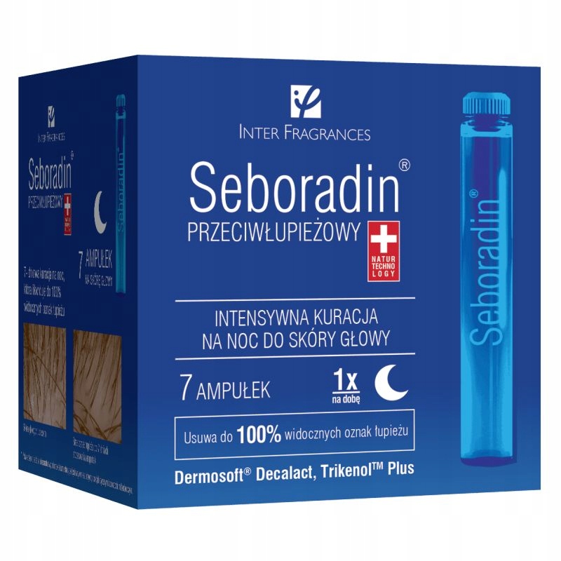 

Seboradin Ampułki Przeciwłupieżowe 7x5,5ml