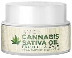 

Avon Krem na Dzień Kojący z Olejem Konopnym