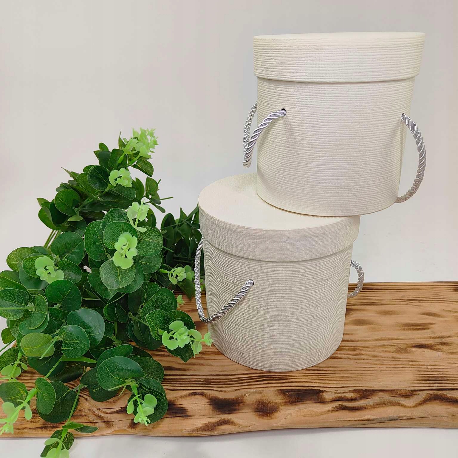 Flowerbox x2 kremowy Kod producenta W0820-7