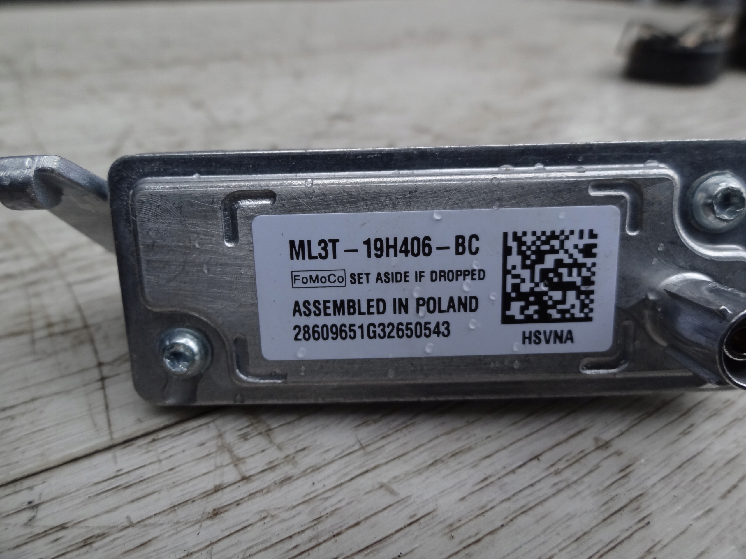 FORD TRANSIT CUSTOM II 2024 KAMERA ASYSTENT ML3T-19H406-BC ORYGINAL Typ samochodu Samochody dostawcze Samochody osobowe