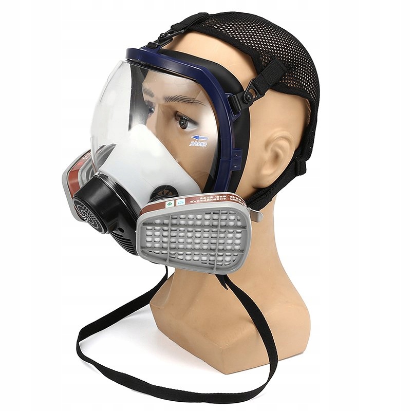 Maska Lakiernicza Pełna 6800 KOMPLET ZESTAW 15W1 Rozmiar uniwersalny