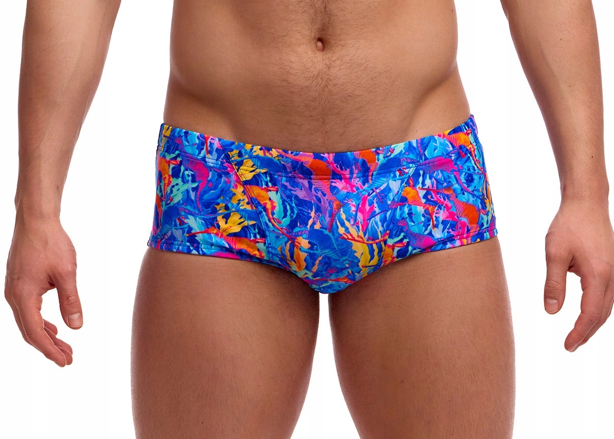 Plavky Funky Trunks Dragons Den pánské nápoje L (UK36)