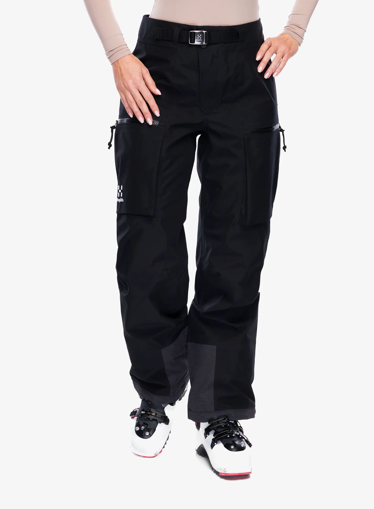 Spodnie narciarskie damskie Haglofs Vassi Gtx Pant true black S