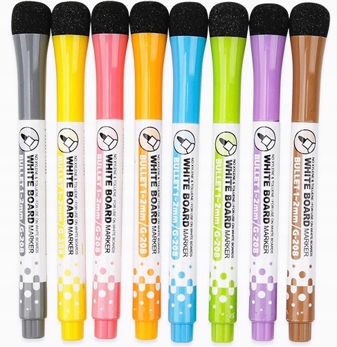 

Marker Suchościeralny Z Gumką 8 Sztuk Mazak Set