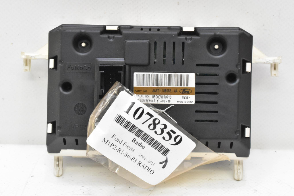 RADIO display player PANEL CD AUX AA6T-18C815-AE FORD FIESTA MK7 08-13