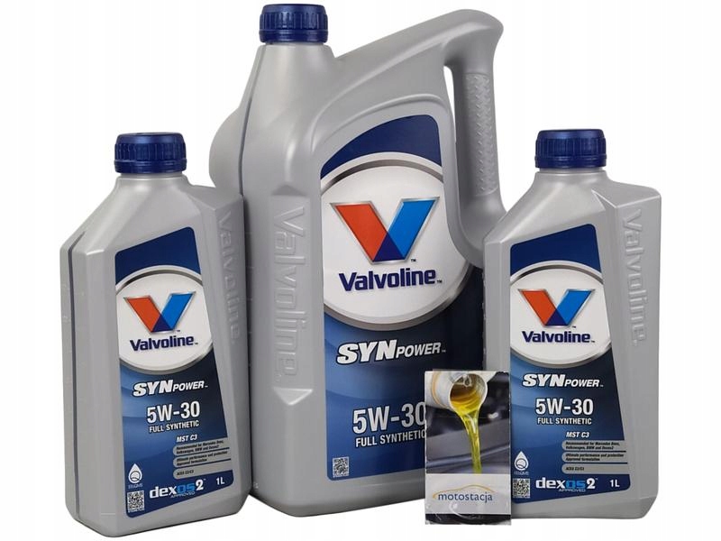 VALVOLINE SYNPOWER MST C3 5W30 SN/CF DEXOS2 7L