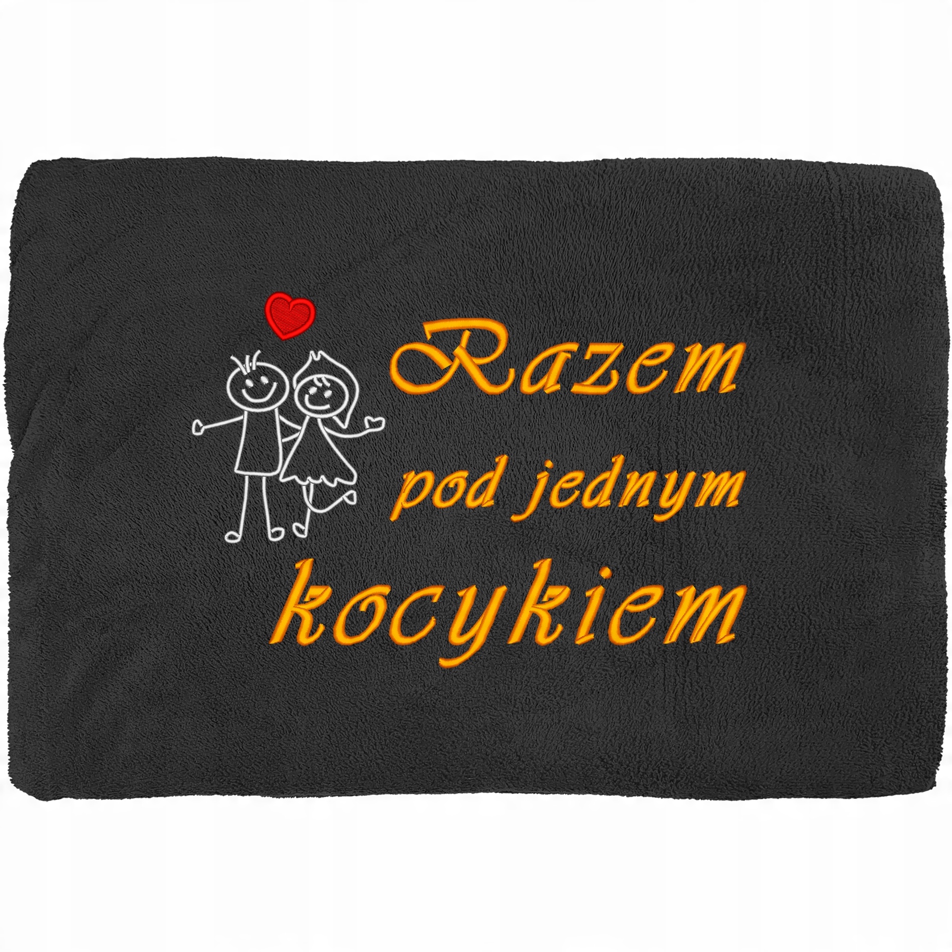 

Duży Koc Z Haftem Imię 130x170