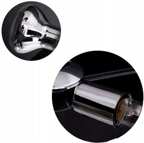 Závěsná lampa Emibig Vieno Black 2 světelné body E27
