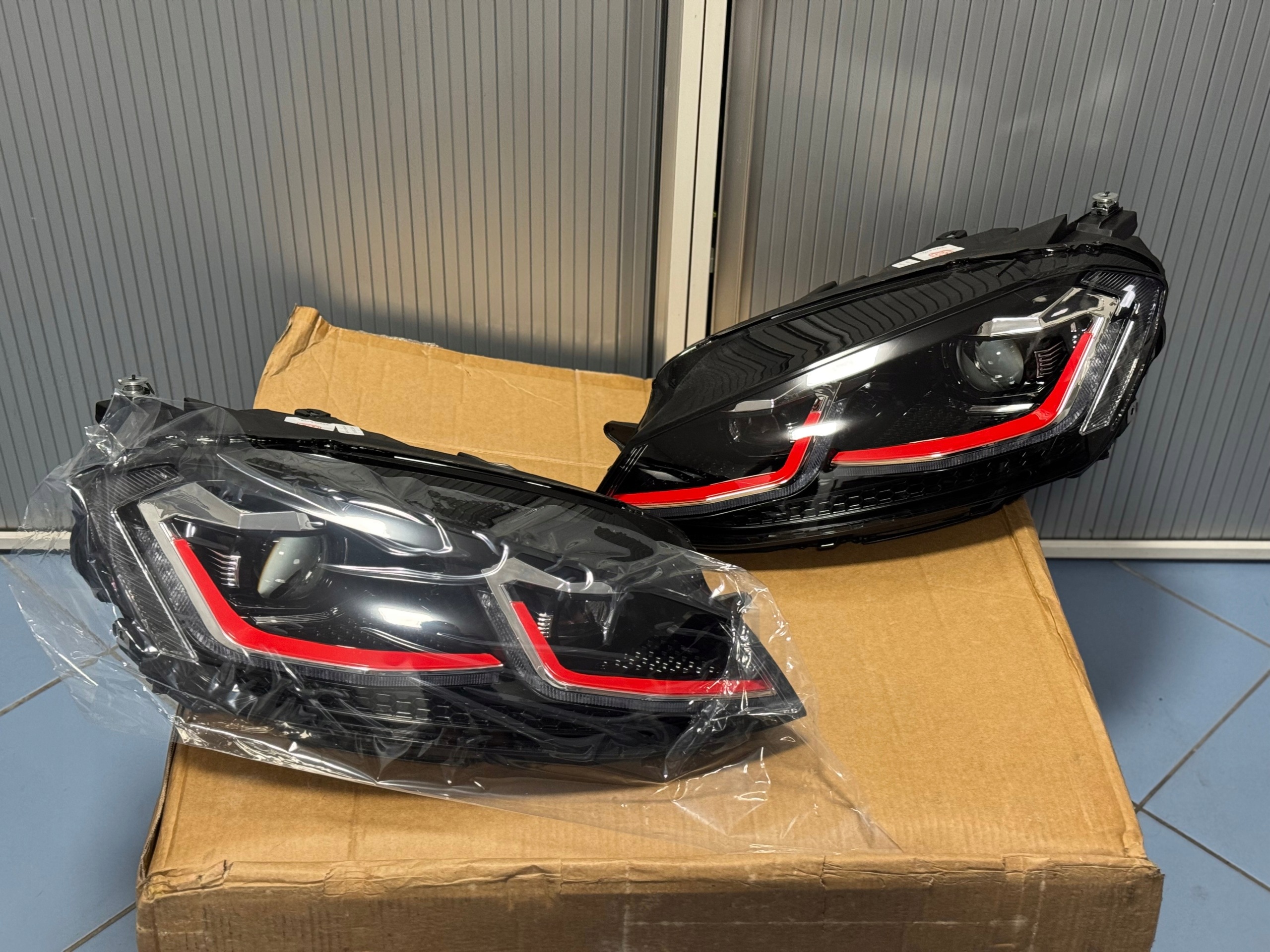 head lights lights front LED VW GOLF 7.5 VII FACELIFT (2017+) GTI LOOK