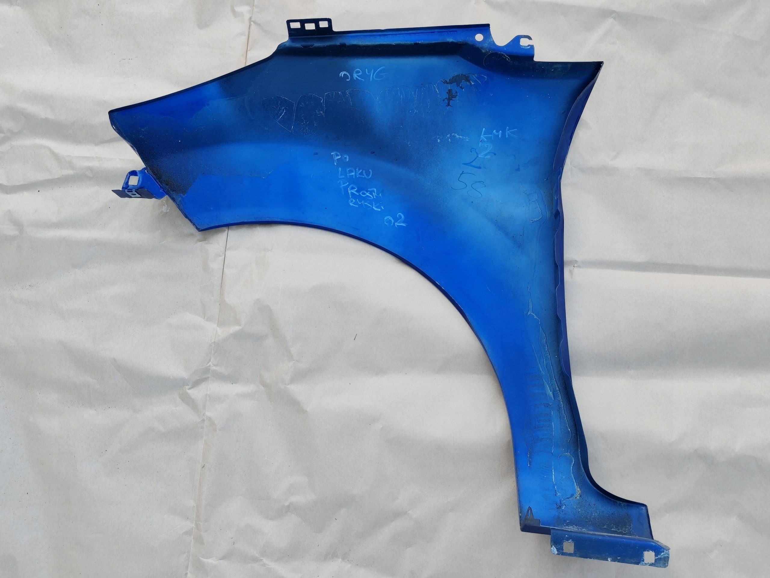 FORD FIESTA MK7 LIFT 2012-2017 parafango destra anteriore DEEP IMPACT BLUE