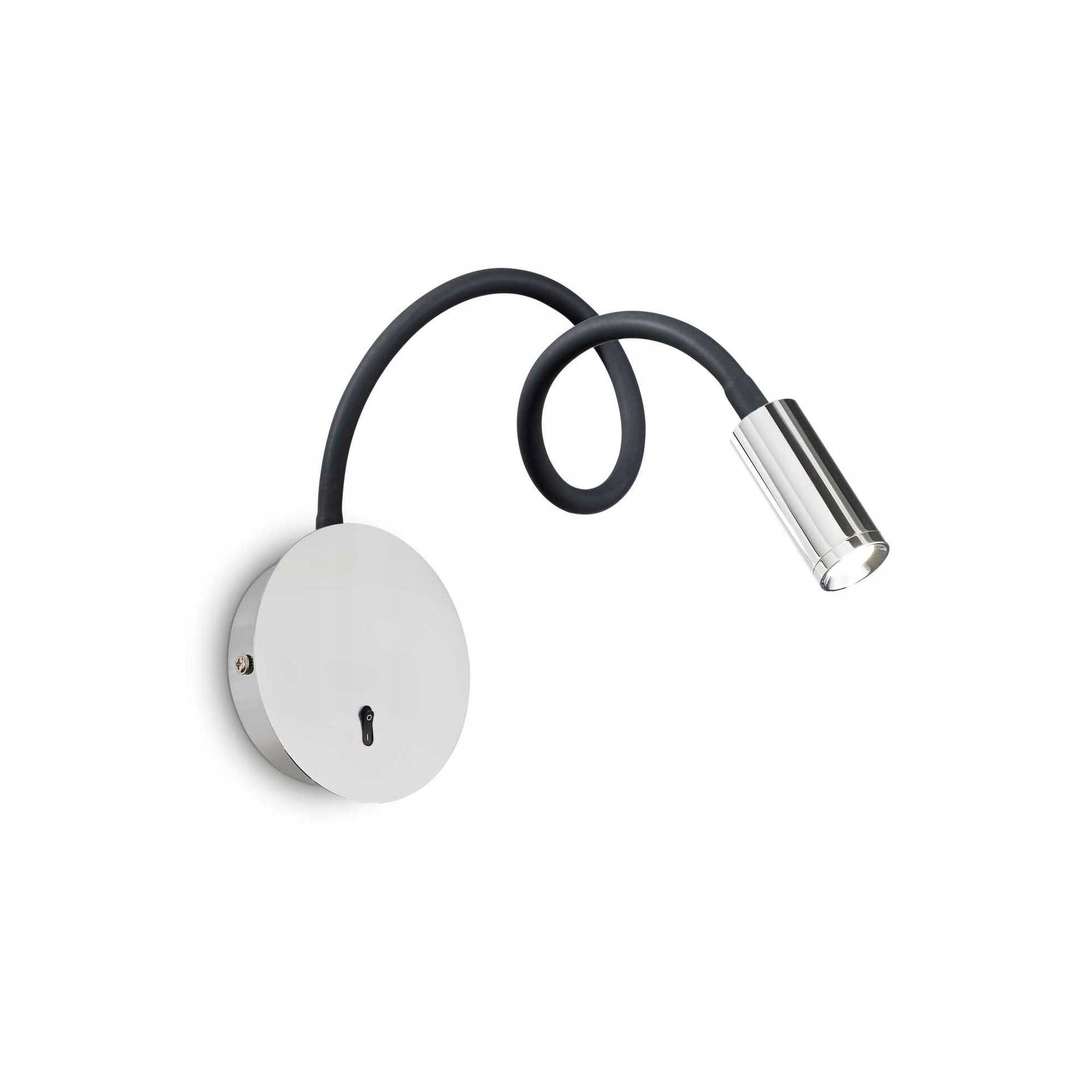 Led bodové svítidlo Ideal Lux Focus-2 AP1 chrom 3W 3000K