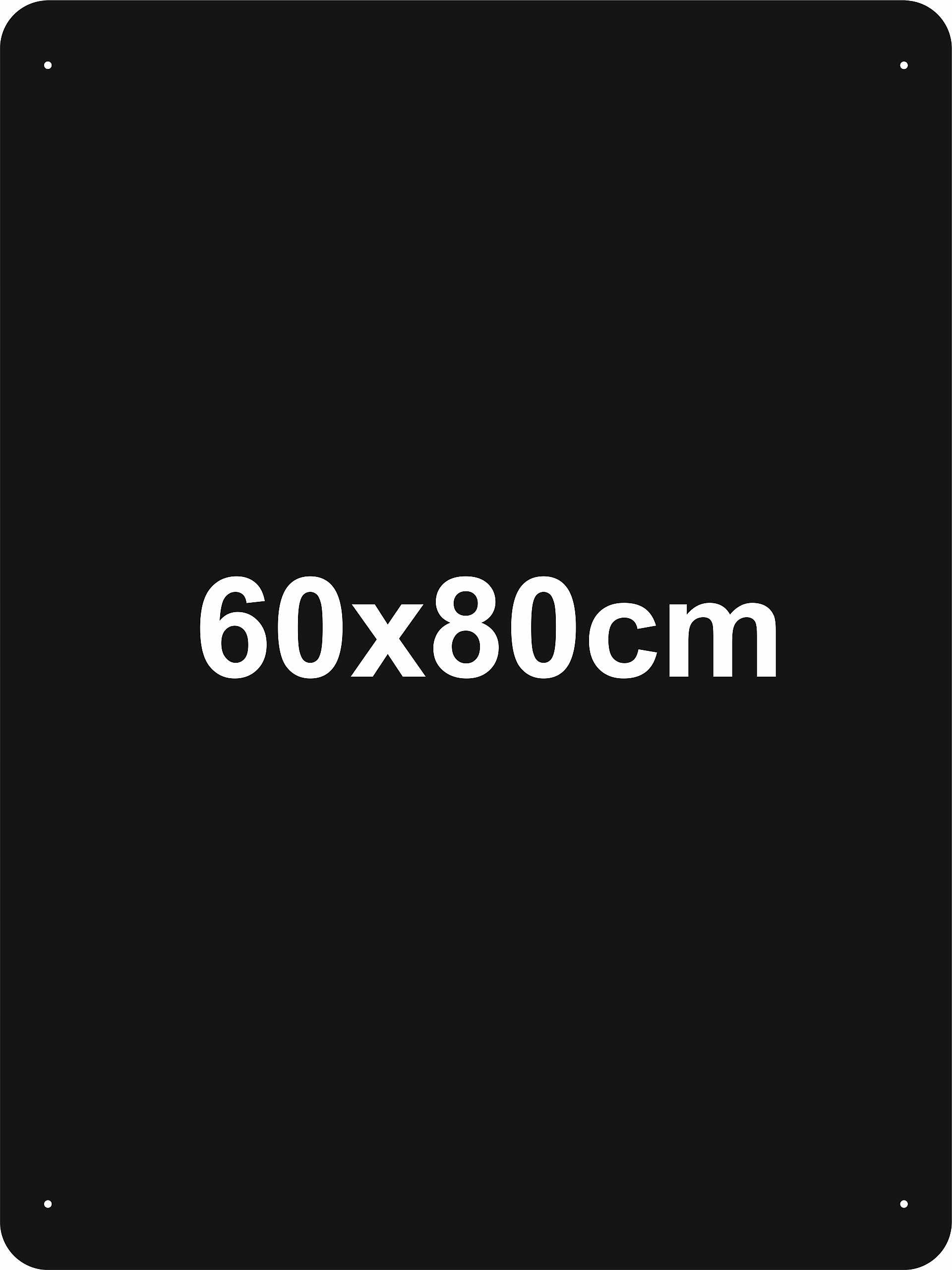 Velká magnetická tabule na magnety z prázdninových cest 60 x 80 cm Prázdná