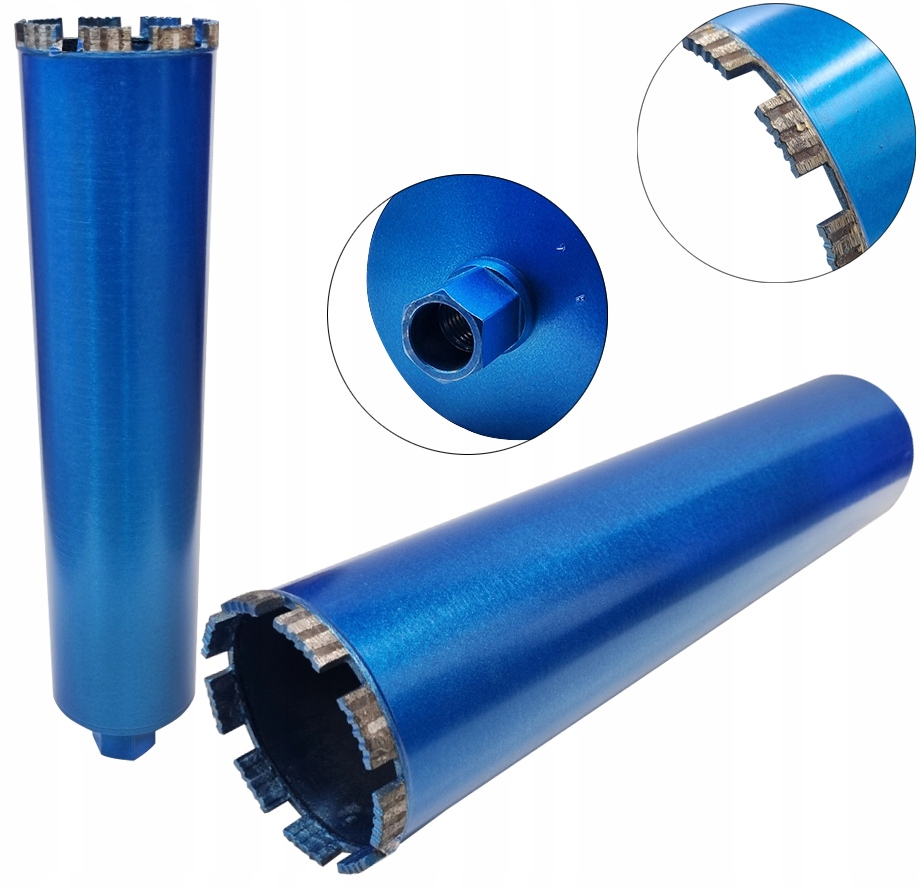 Wiertło Koronowe Diamentowe Do Betonu 102 x 450mm Wiertnica Otwornica