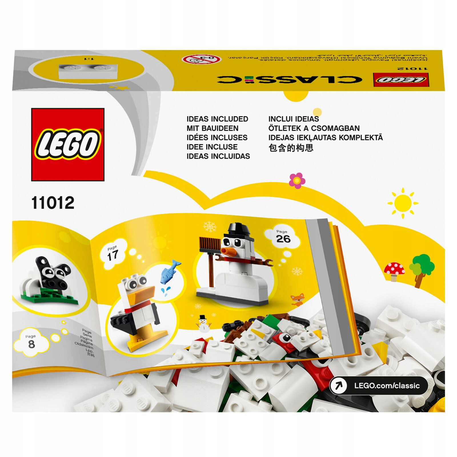 1 LEGO 11012 CLASSIC KREATYWNE KLOCKI