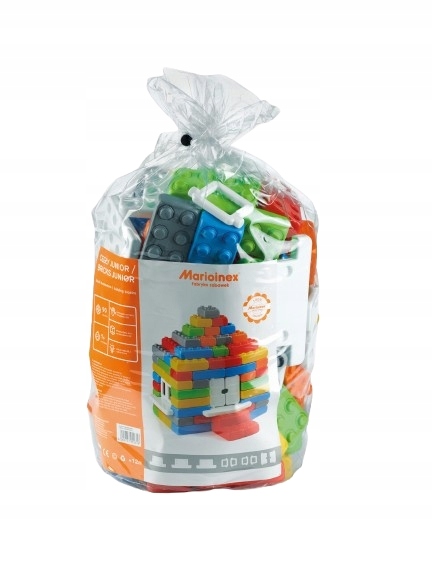 Zestaw Klocki Konstrukcyjne Budowlane Cegły 90el-Zdjęcie-0