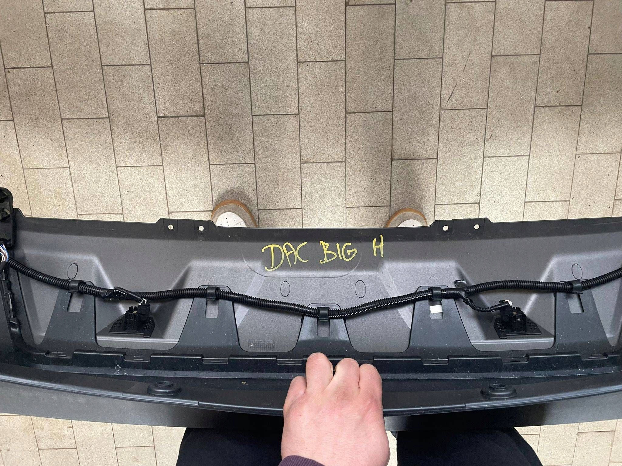 bumper rear rear part Dacia Bigster TERRQ 6PDC