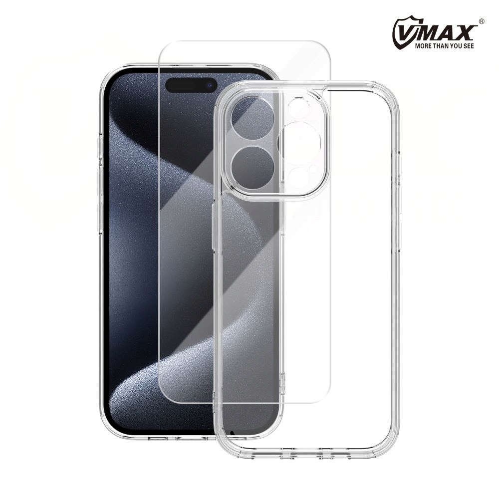 Vmax zestaw nakładka szkło 2,5D premium do Samsung Galaxy S23 Fe 5G VMax