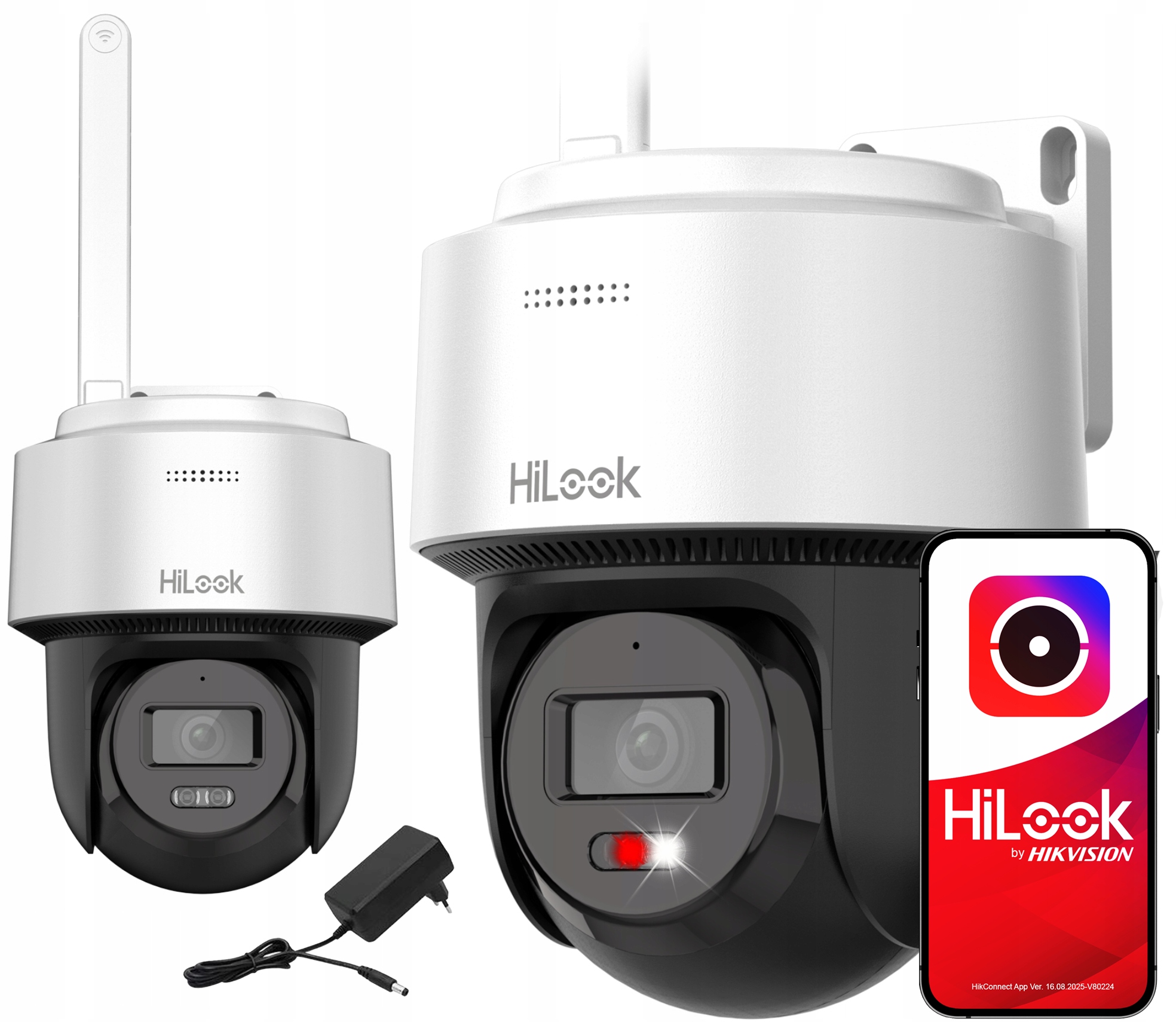 Otočná Kamera WiFi 4MPX 2K+ Smart Hybrid Light Easylink WIFICAM-PT4