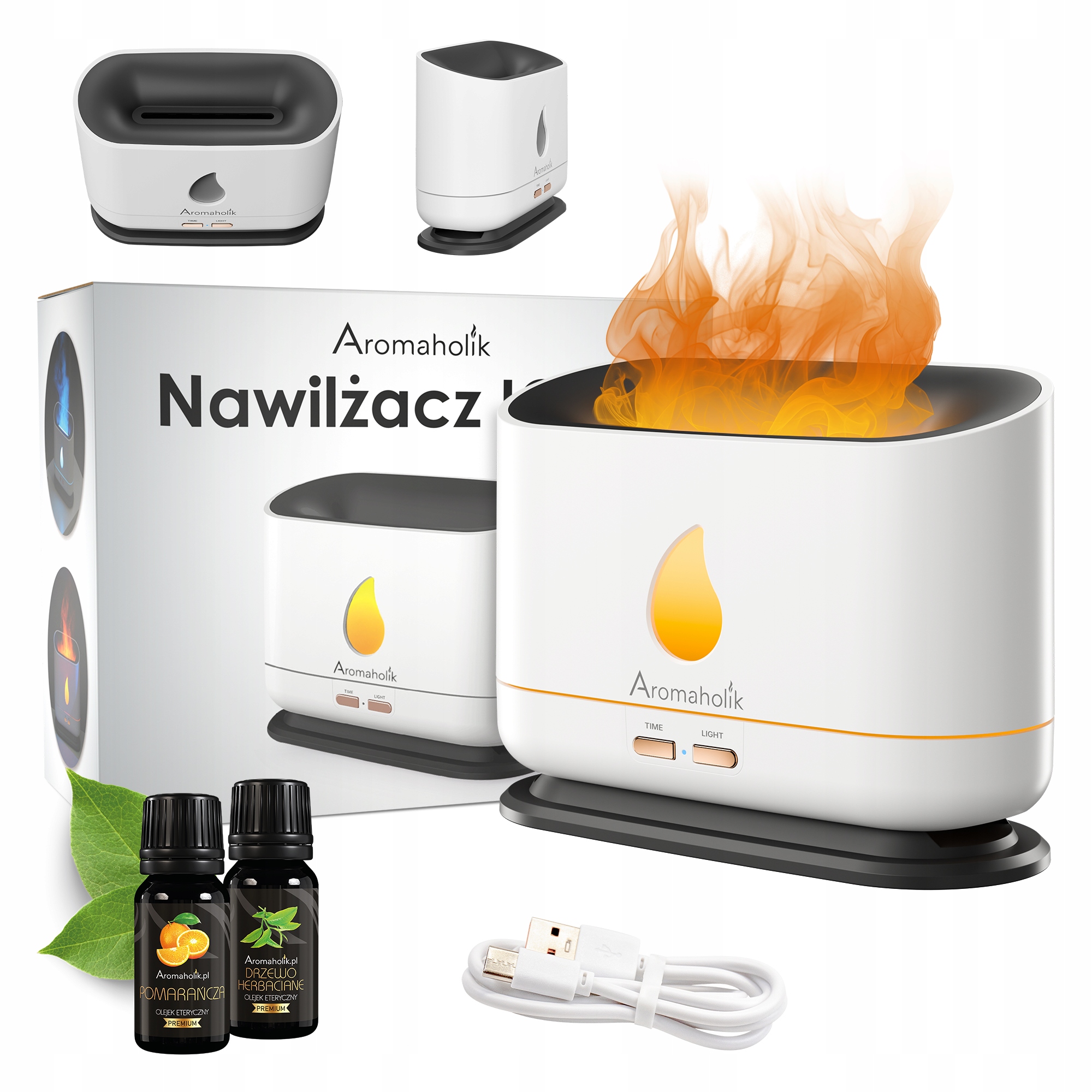 Moderní Led zvlhčovač vzduchu s Usb odpařováním