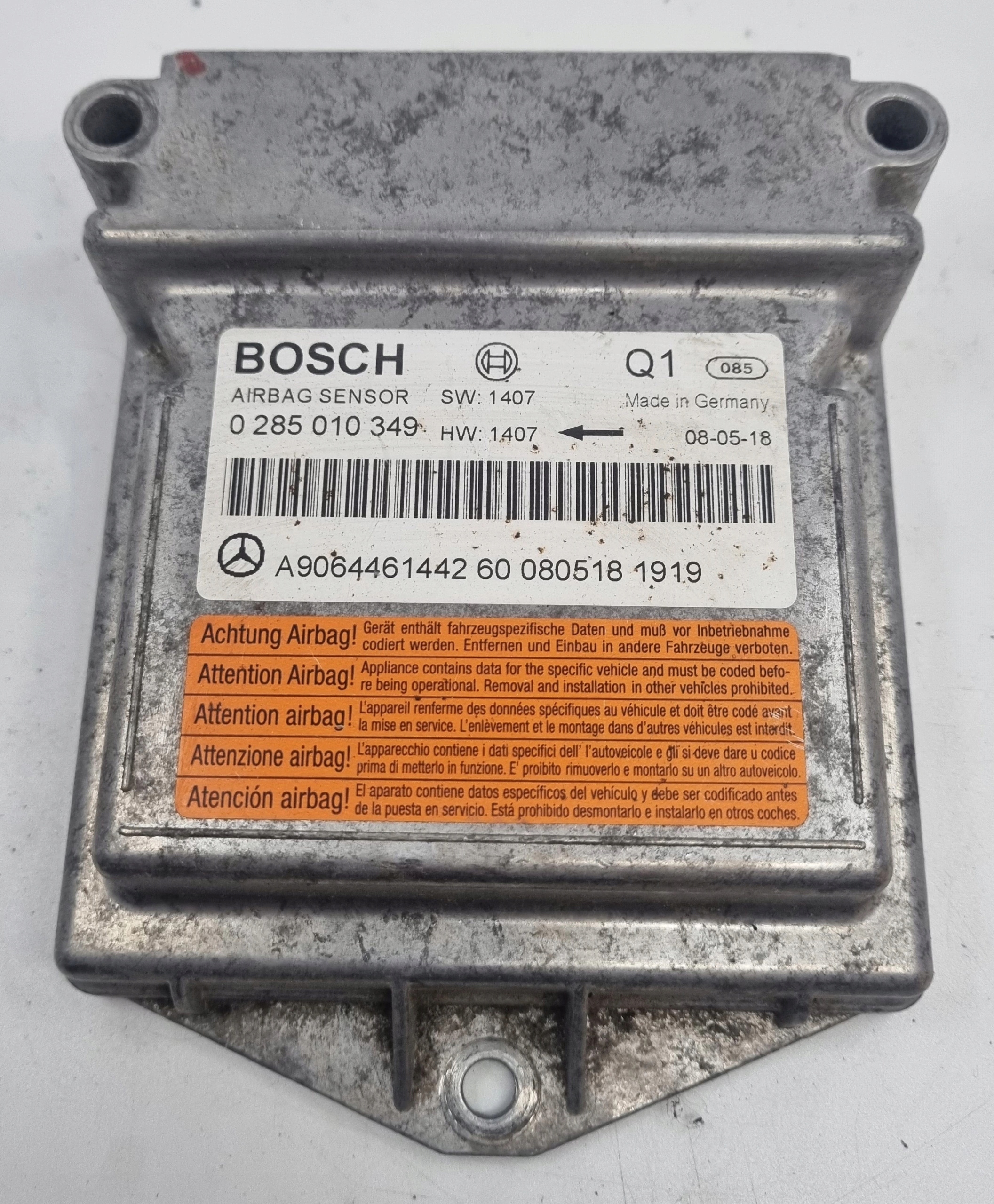 Module Airbag POWIETRZNYCH MERCEDES SPRINTER