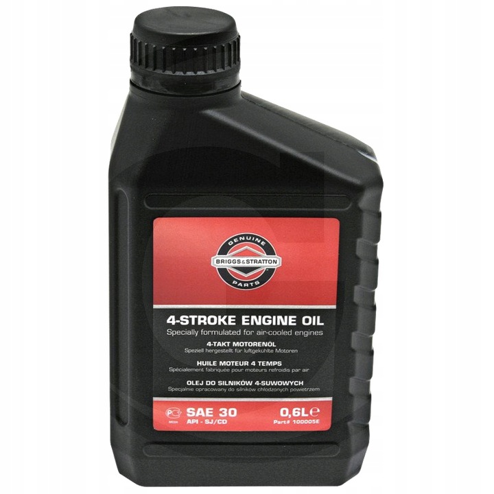 

Briggs Stratton Olej 4T SAE30 0,6 L Do Kosiarki