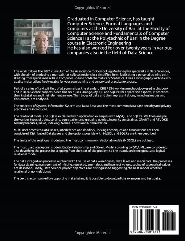 Capurso, Mario A.B. Data Science and Engineering - A learning path - Volume Język publikacji angielski