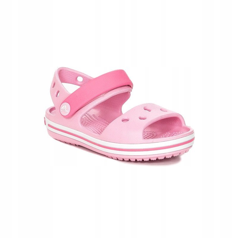 

Crocs Sandały dziewczęce 12856-6GD Pink r.22-23