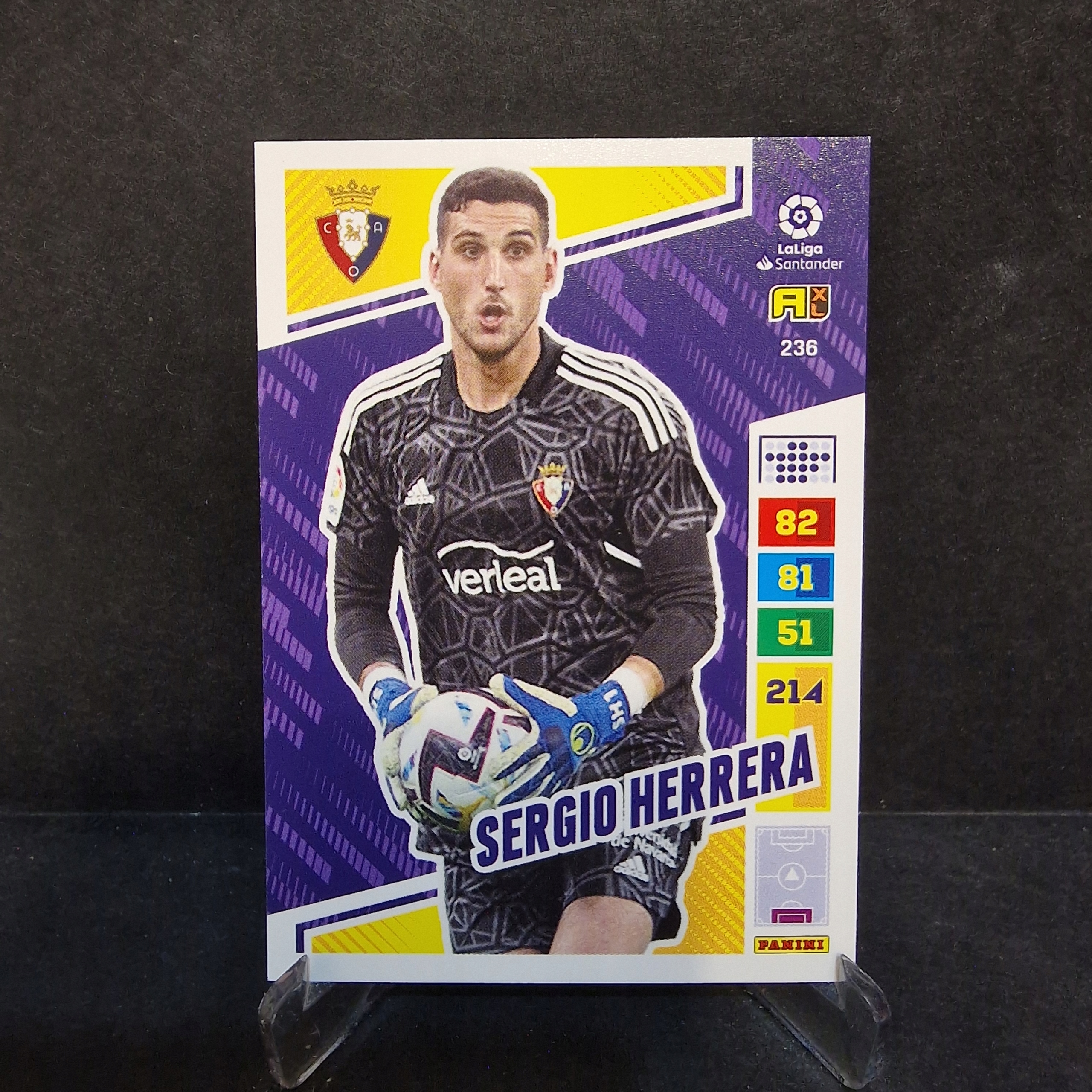 2022-23 Panini La Liga Sergio Herrera 236 Osasuna /LA23