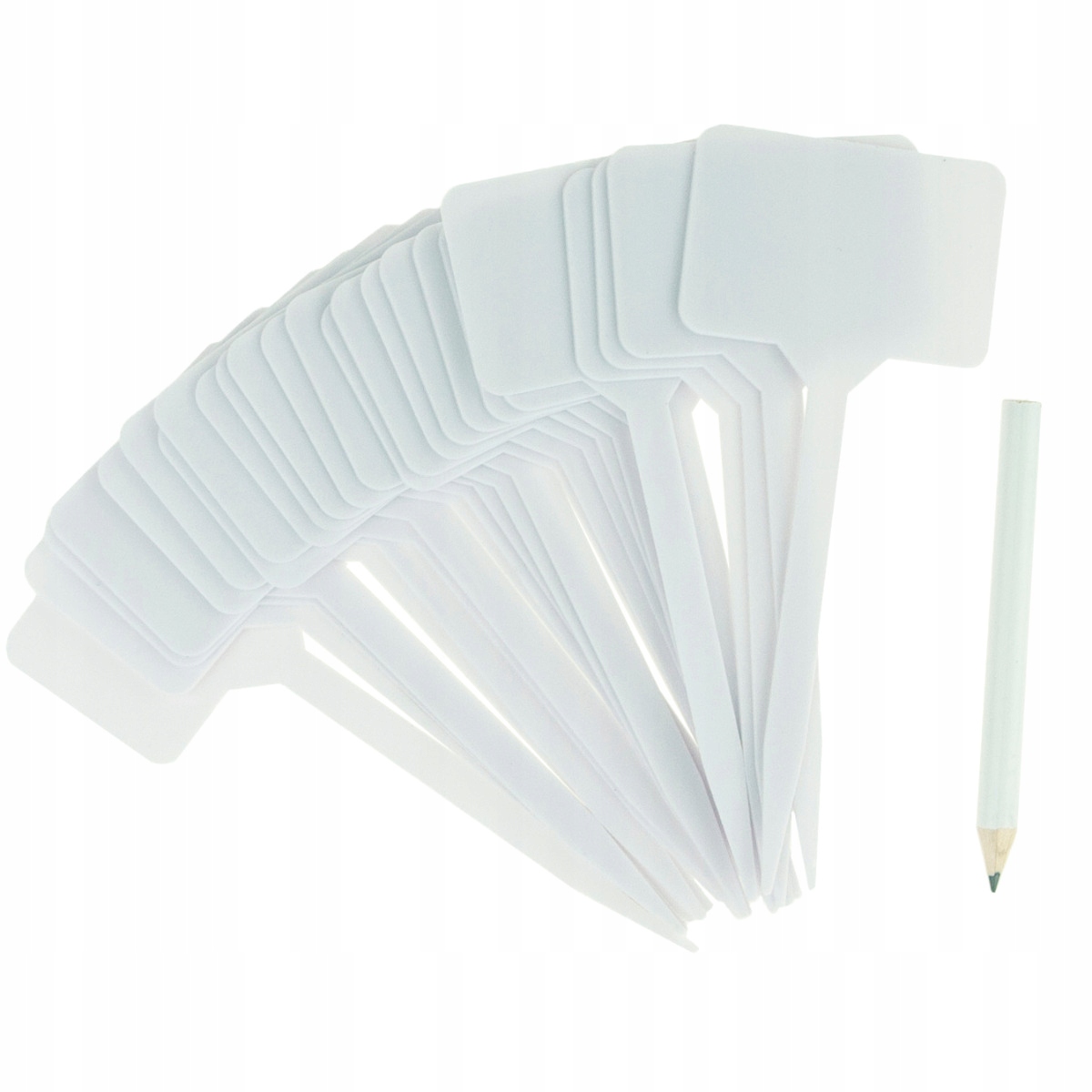 25 TABLICZEK DO OPISYWANIA ROŚLIN 13,5 x 5,5cm Z OŁÓWKIEM