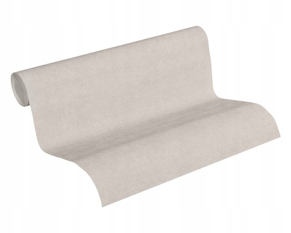 TAPETA STRUKTURA TKANINY PŁÓTNA WOREK KOLOR BEŻOWY Marka AS