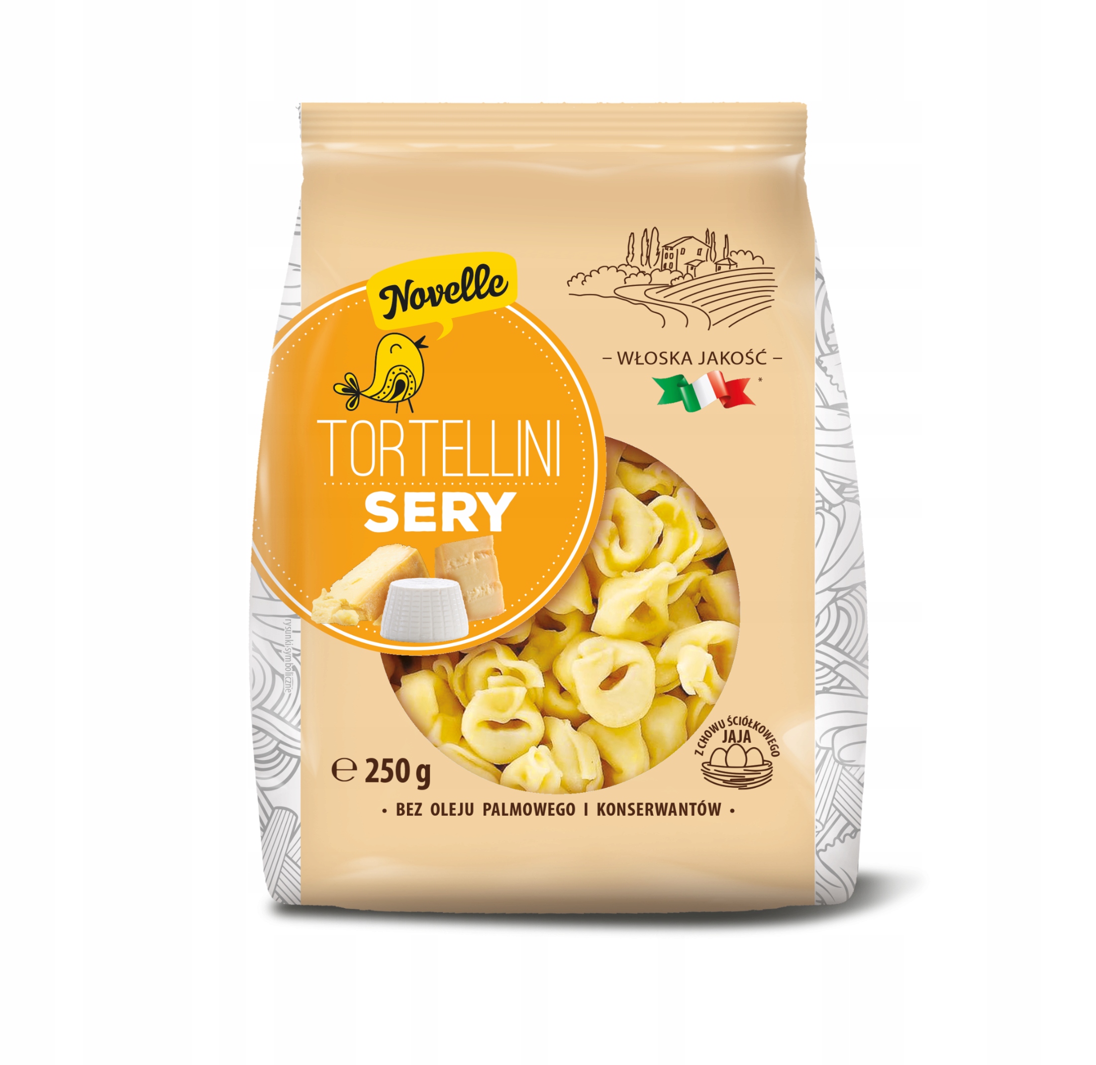 Levně Novelle Toretllini se sýrem 250 g
