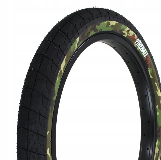 Pneumatika Bmx Eclat Fireball Black/Camo 20x2.30" černá/camo