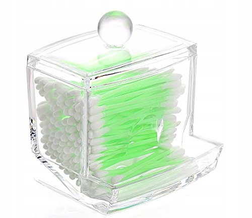 Organizer pojemnik akrylowy na patyczki do uszu mały z pokrywką Marka inna marka