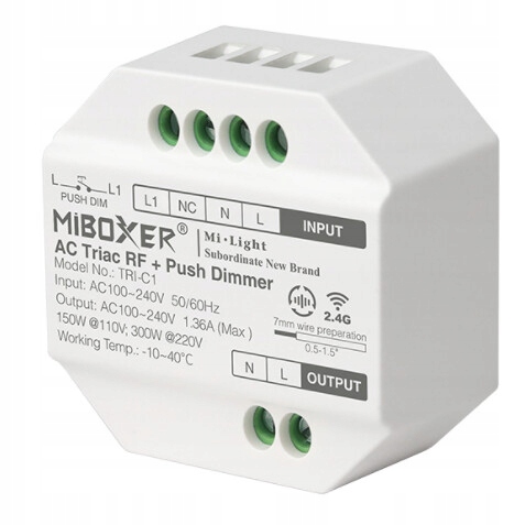 Ściemniacz Led Triac 230V Milight TRI-C1 Sterownik