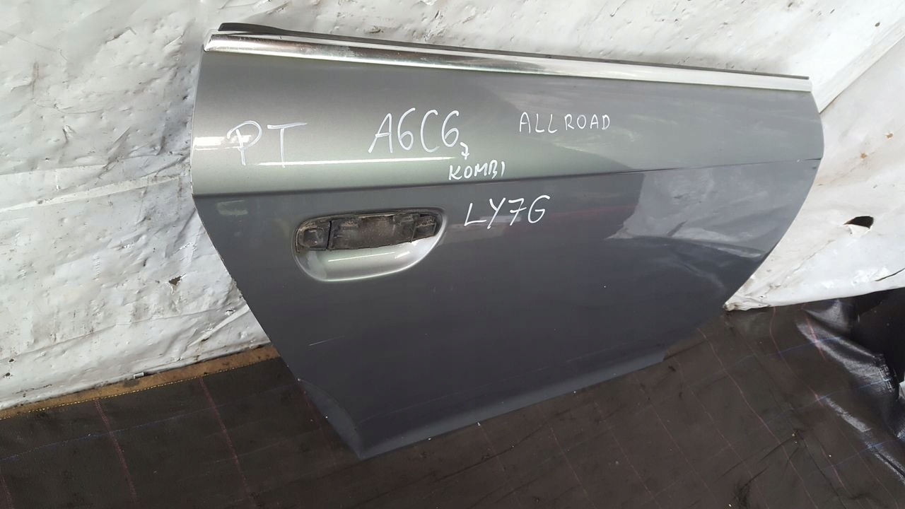 door rear part rear. right Audi A6 C6 ALLROAD LY7G