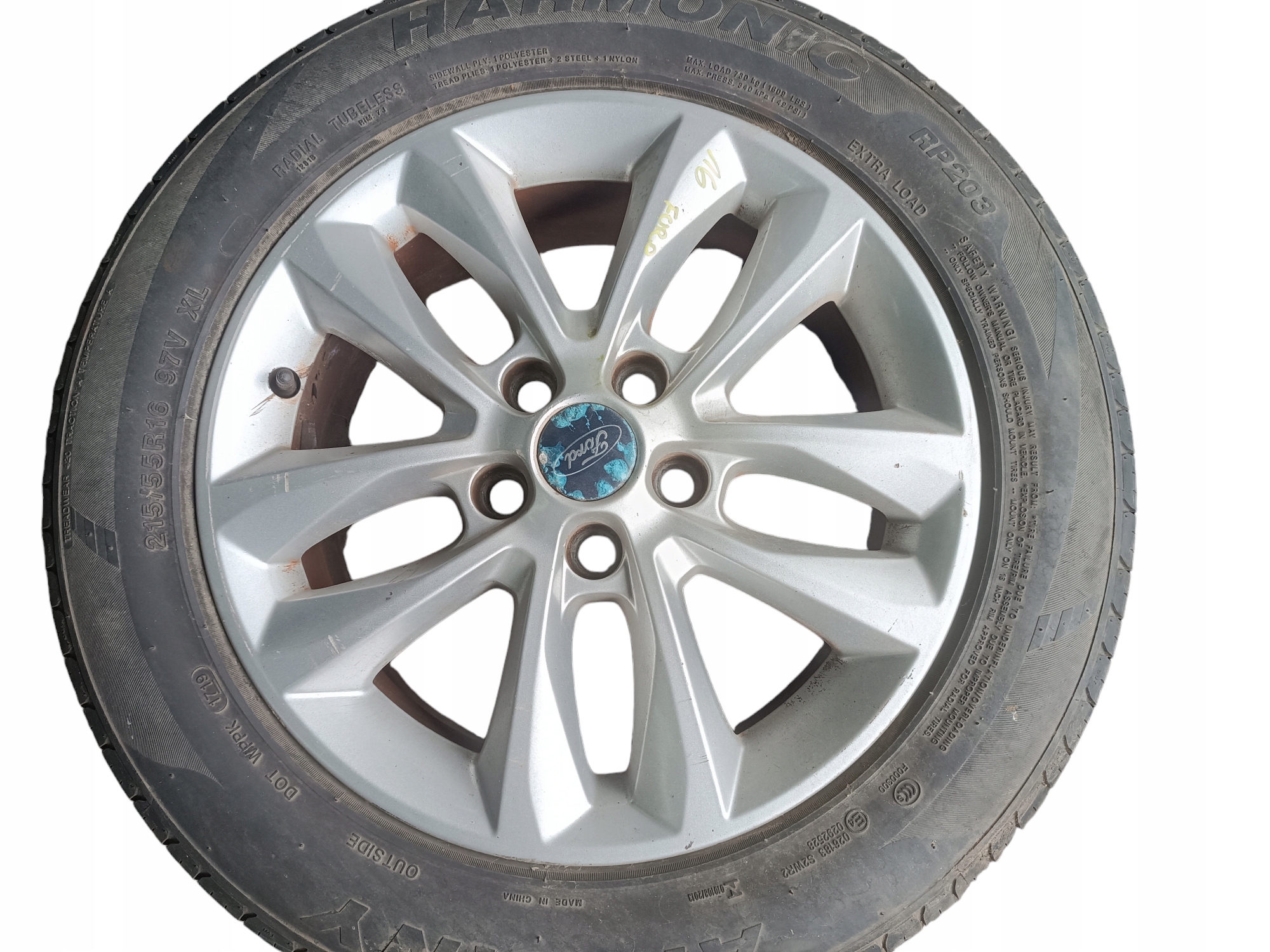 discs aluminium 16 FORD MONDEO MK5 FOCUS MK3