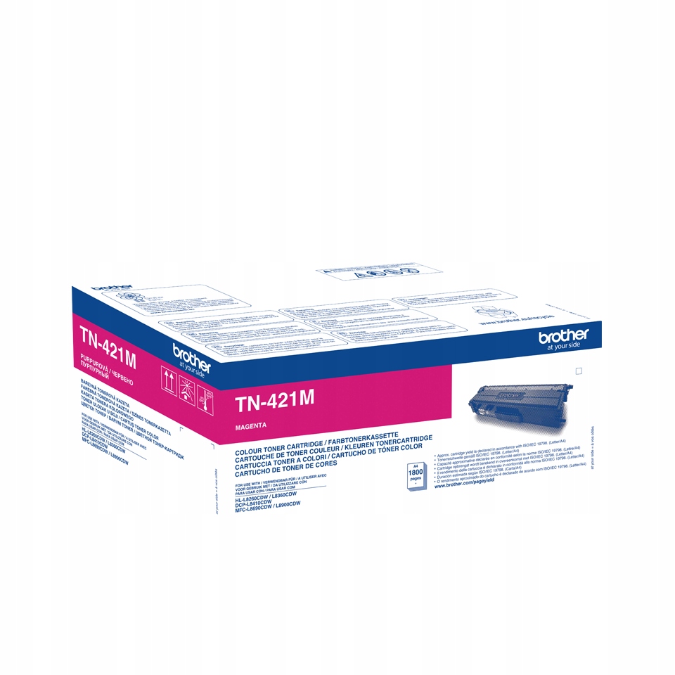 Brother TN-421M, toner magenta, 1 800 str. TN421M