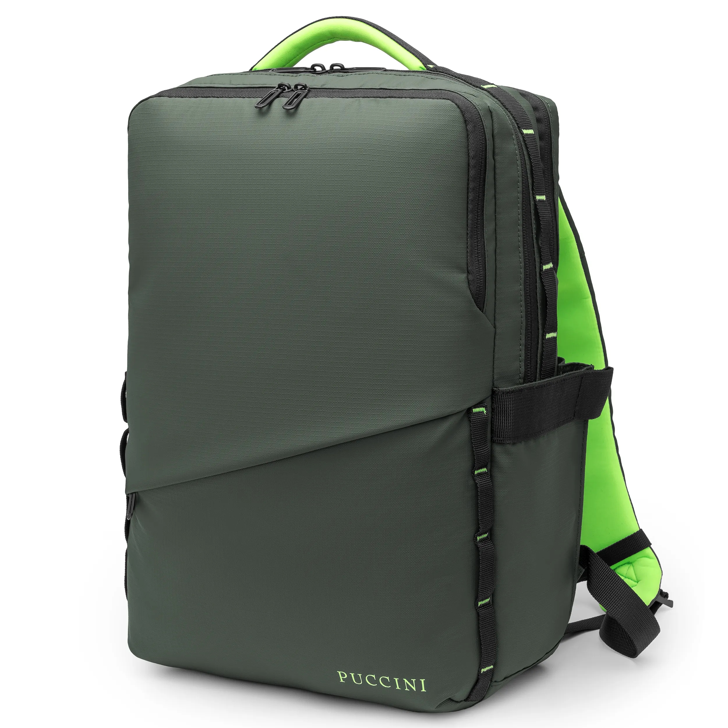 Batoh Velký pro práci na notebooku 15,6'' Puccini Zelený PM50249-5D