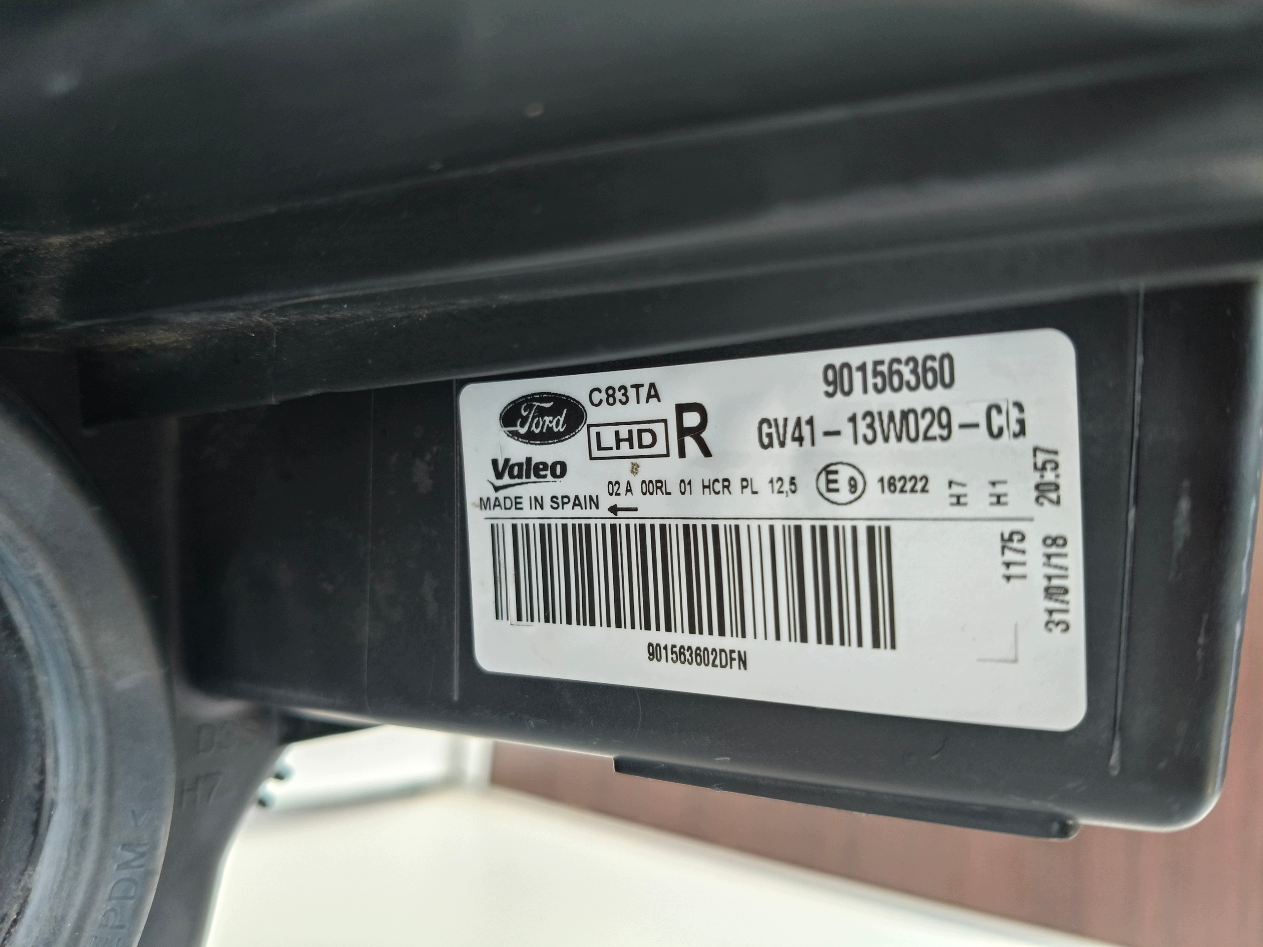 light right REFLEKTOR FORD KUGA MK2 16- LIFT LED