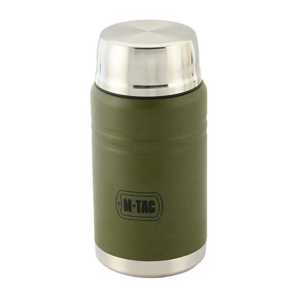 Termos obiadowy M-Tac 750 ml ze składaną łyżką Zielony
