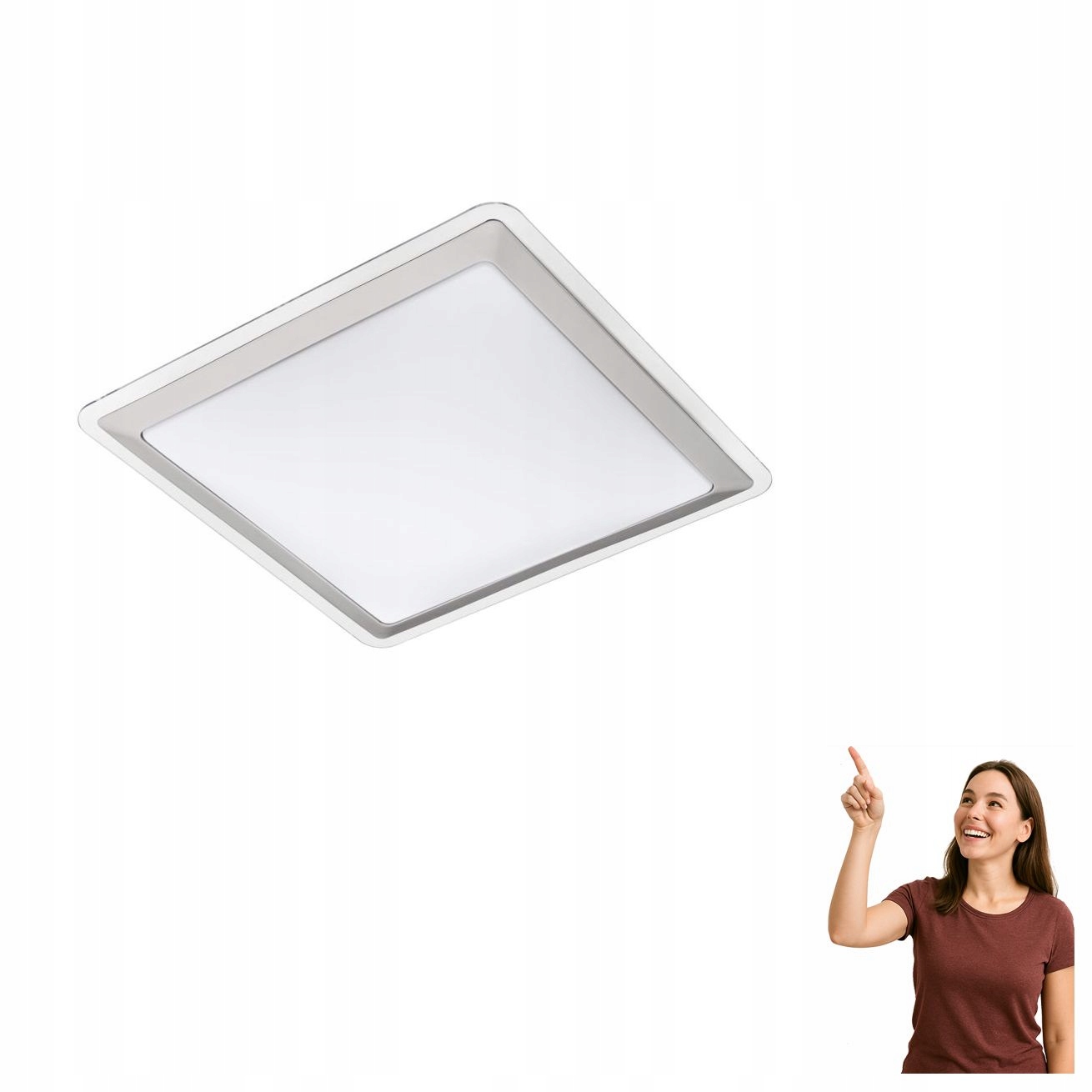 Stropné Svietidlo Led 21W Competa 1 95679 Eglo