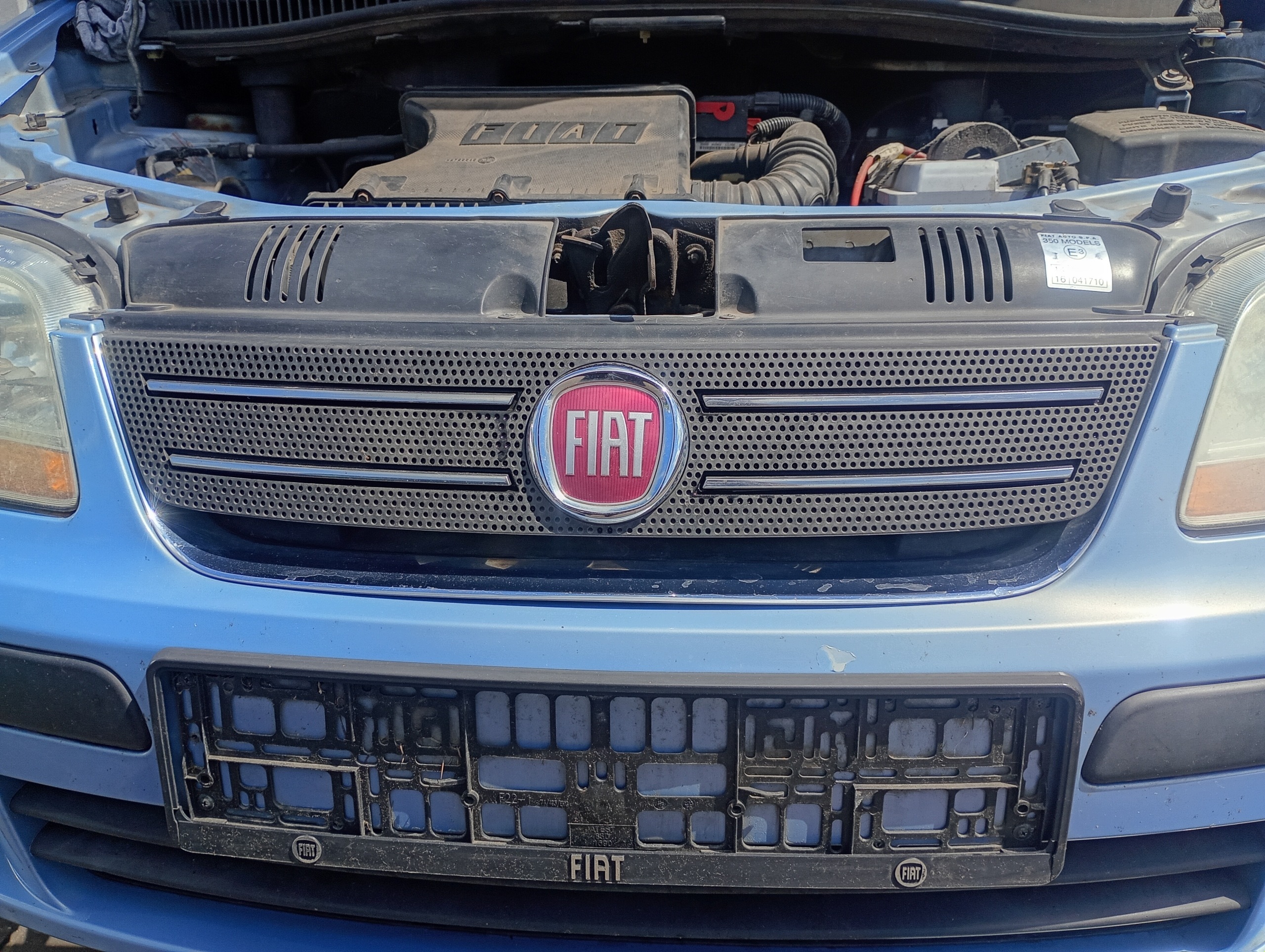 grill grille radiator Fiat Idea 03-12